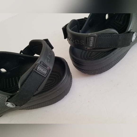 Crocs Men's Yukon Vista Clogs Black Size 7 - Picture 7 of 16